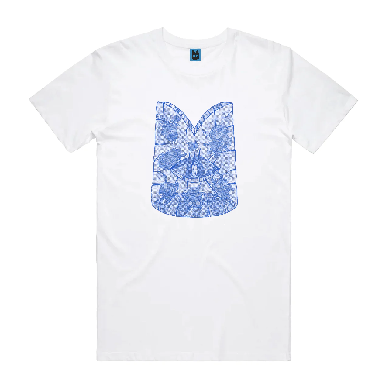 Cult of the Lamb Ice Crown T-shirt (White)