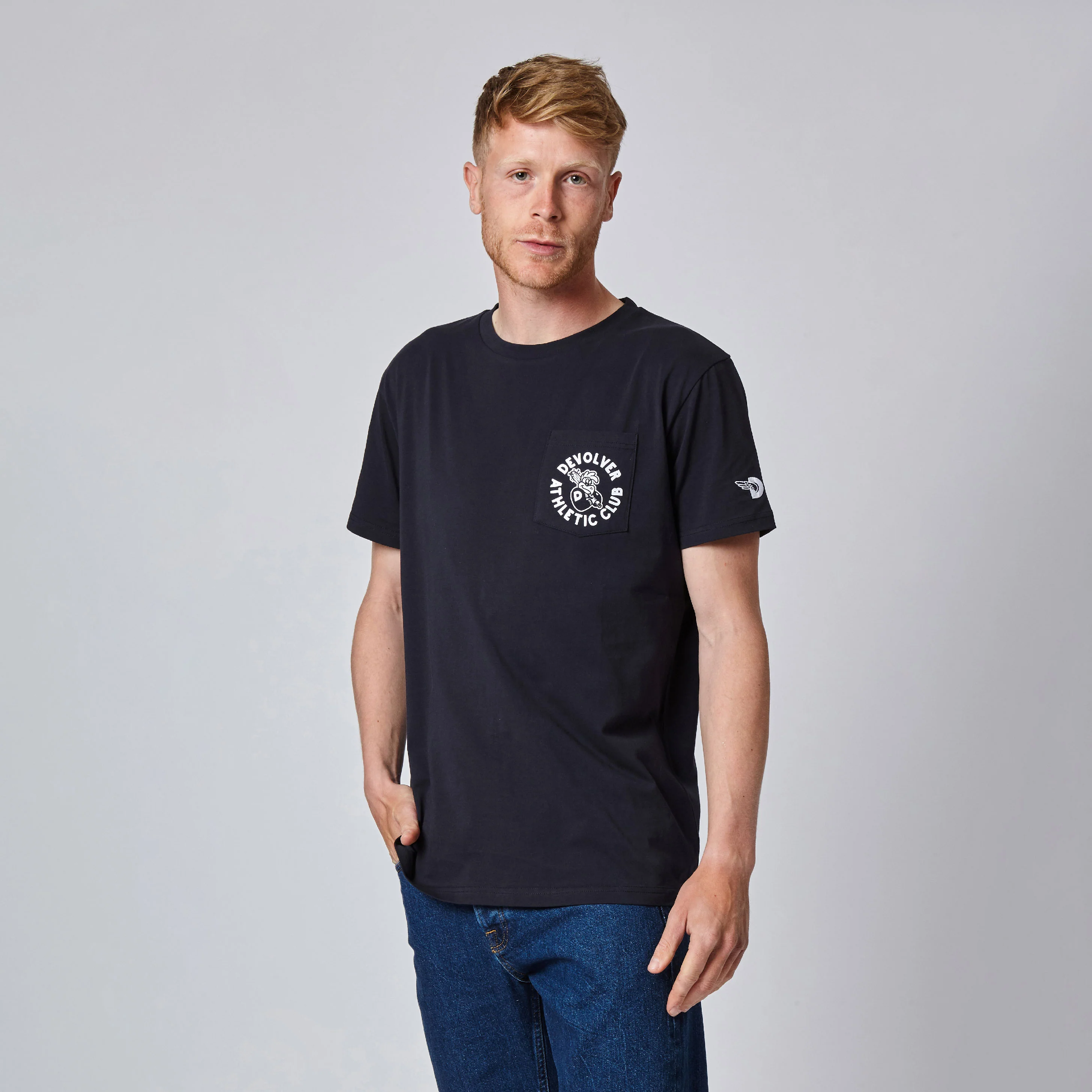 DAC Pocket T-Shirt (Navy) - Image 3