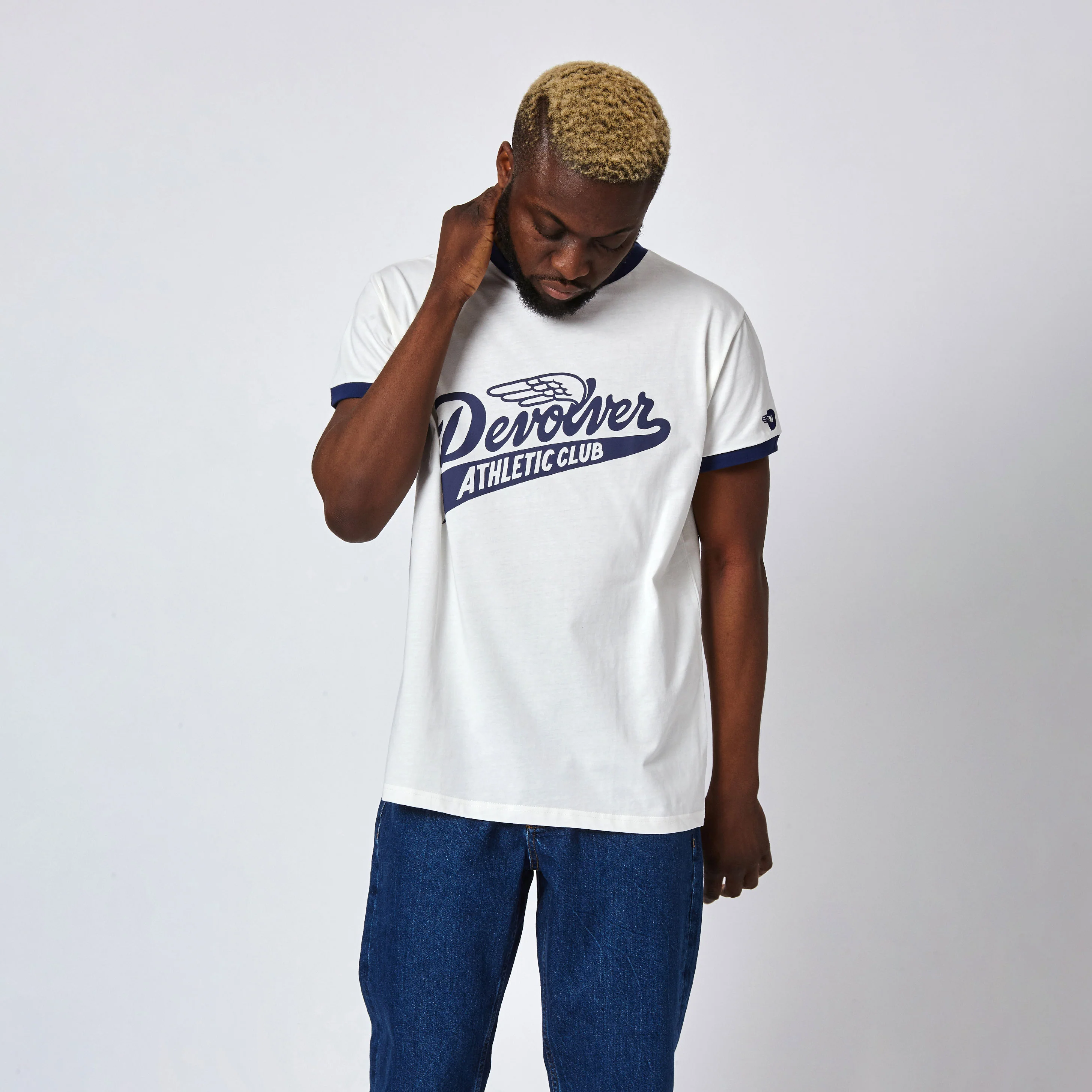 DAC Ringer T-Shirt (Vintage White) - Image 3