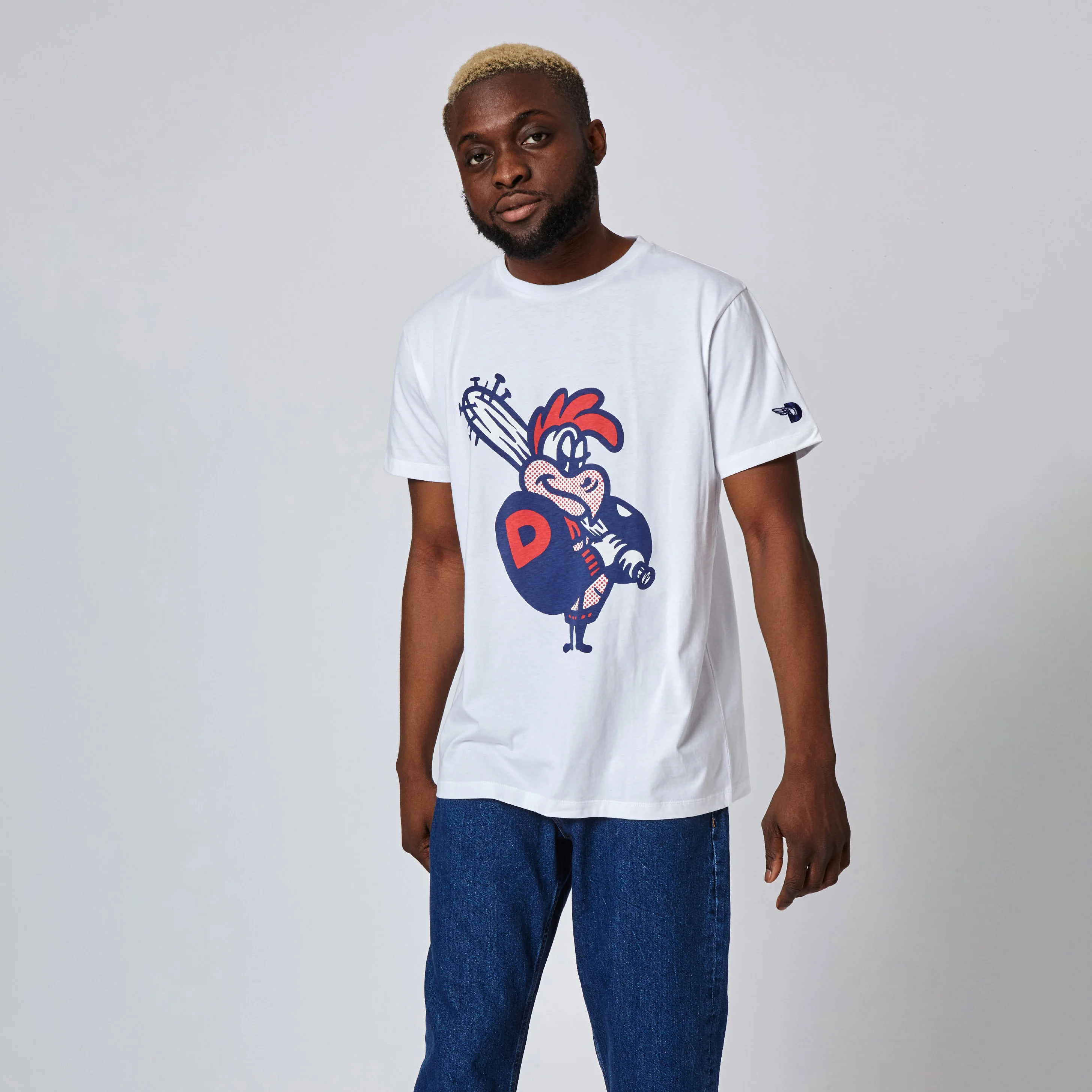 DAC Rooster T-Shirt (Crisp White) - Image 3