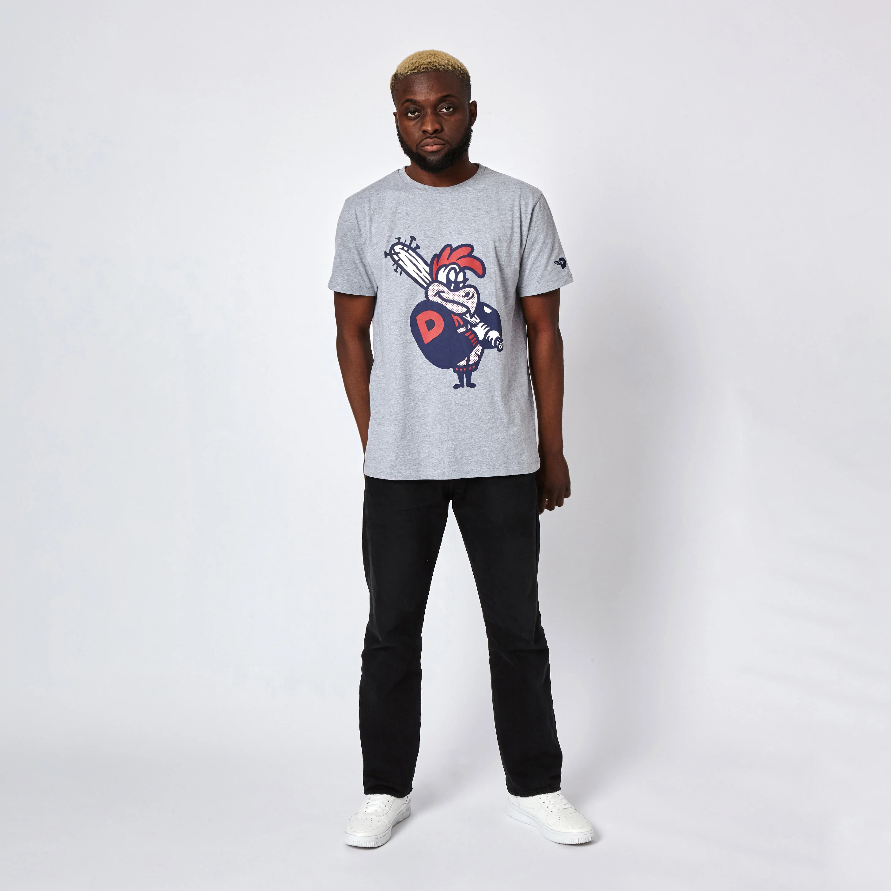 DAC Rooster T-Shirt (Sports Grey) - Image 3