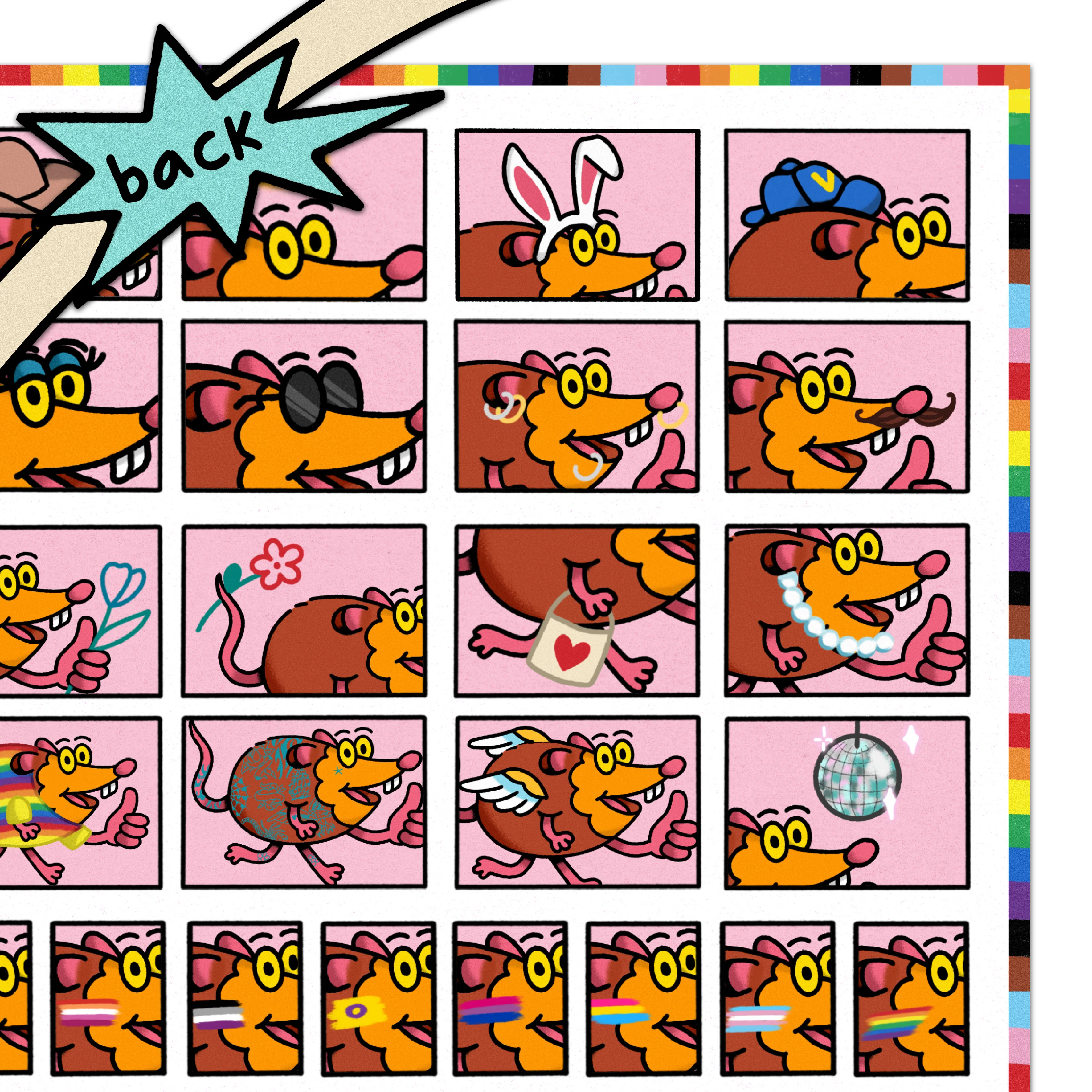Devolver Y'all Means All Sticker Sheet - Image 3