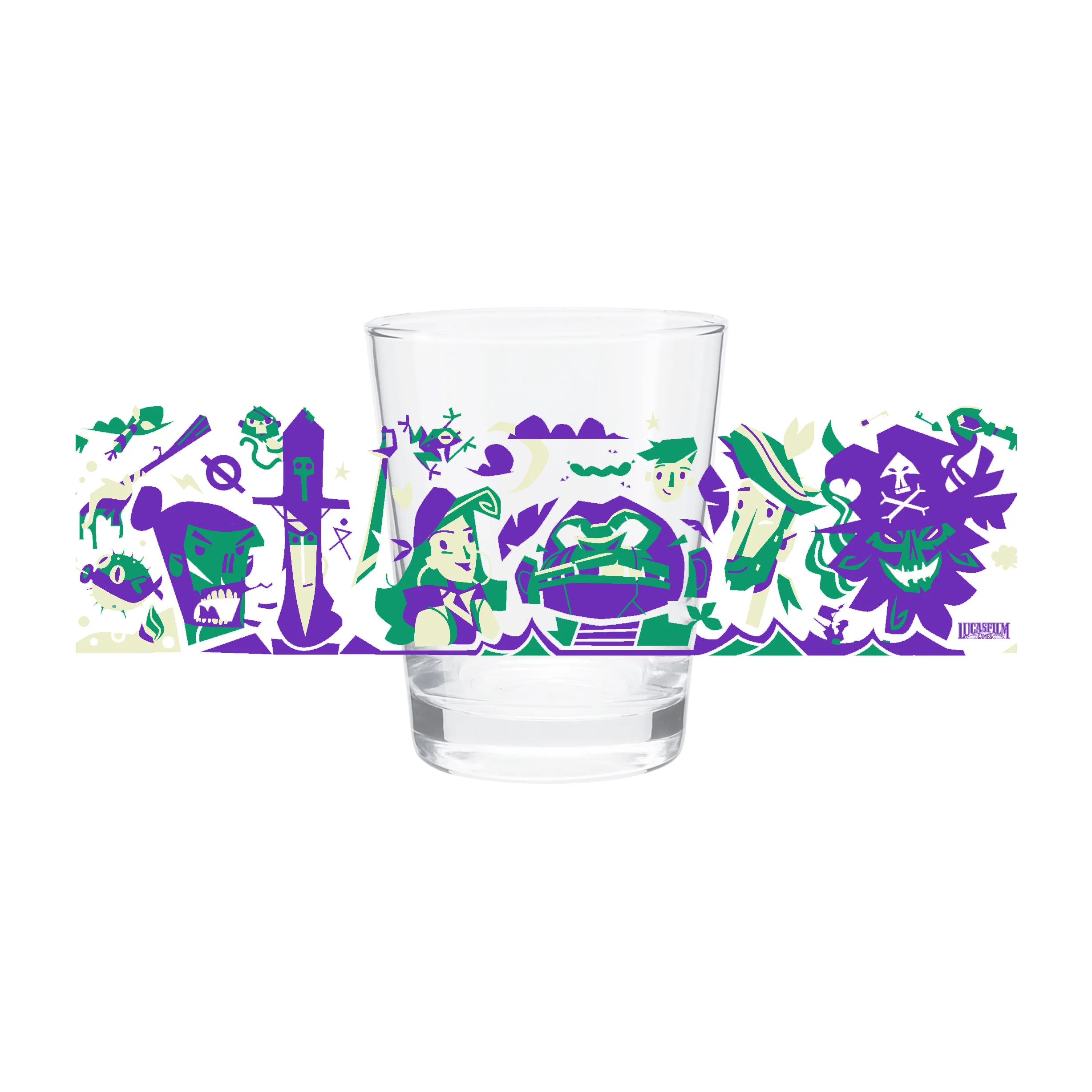 Return to Monkey Island - Lowball Glass - Image 2
