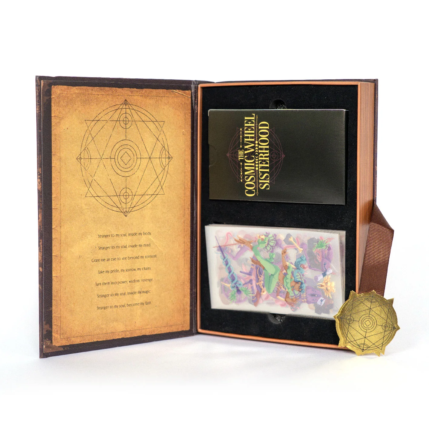 The Cosmic Wheel Sisterhood - DIY Tarot Card Set - Image 3