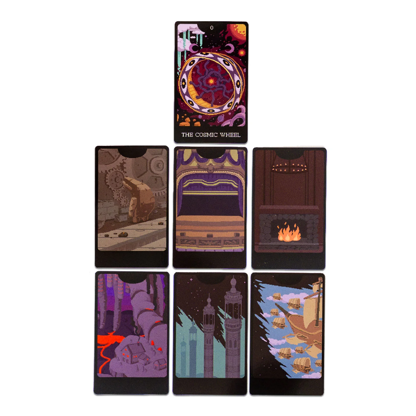 The Cosmic Wheel Sisterhood - DIY Tarot Card Set - Image 5