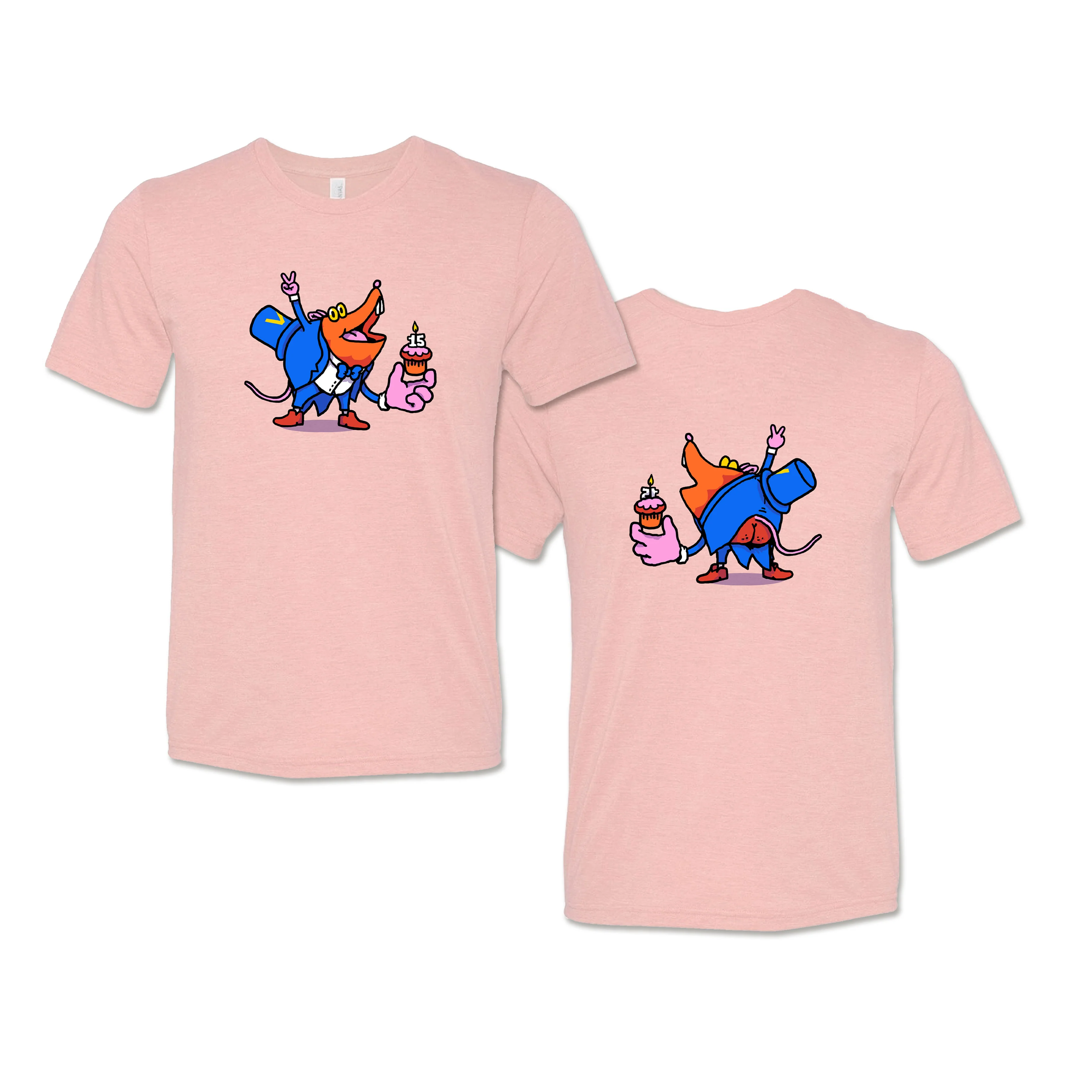 Volvy's After-Dinner Speech T-Shirt (Pink) - Image 3